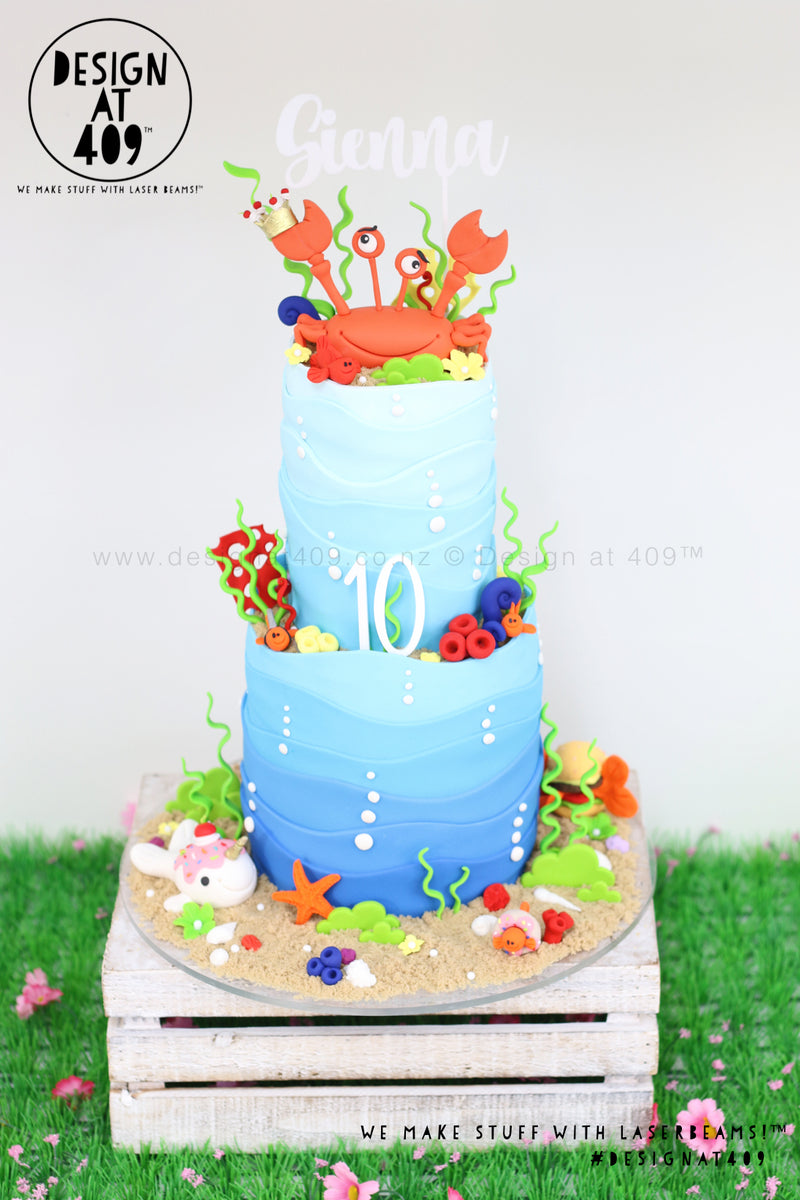 Farm Theme Happy Birthday Cake Topper – Z Create Design