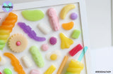 Sweet As Framed Resin Lolly Art (Free Shipping)