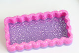 Sale - Resin Wave Tray (Scratches/Damaged Bottom - See Pics)