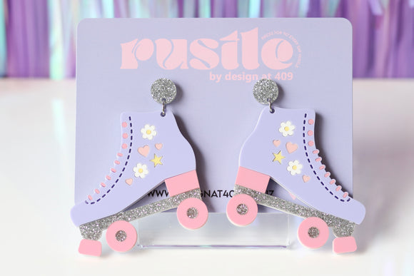 Skates Dangles - Pastel Lilac (Heavy Weight)