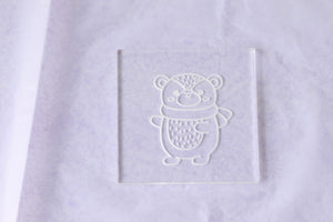 Bear Raised Acrylic Stamp