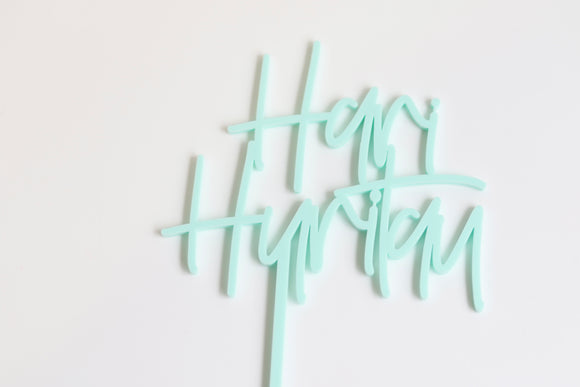 Smaller Hari Huritau Cake Topper