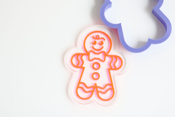 Gingerbread Stamp And Cutter