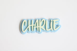 Charlie Layered Mini Cake Name