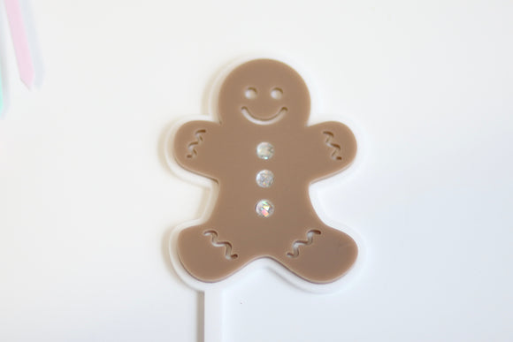 Gingerbread Cake Topper