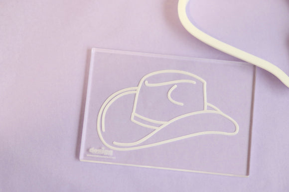 Hat Stamp With Cutter