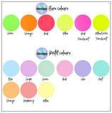 Party Number Dot/Badge (Triple Layered)