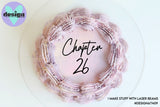 Chapter Custom Age Cake Words (options available)
