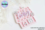 Christmas House Custom Name Christmas Tree Decoration