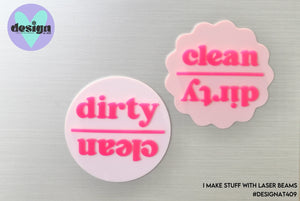 Dishwasher Clean/Dirty Magnet 2