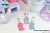 Custom Initial Tumbler Tag (Colour Options)