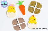 Easter Layered Cake Charms