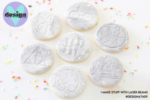 HP Themed Acrylic Embosser Stamp (each sold separately)