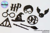 HP Theme Cut Out Cupcake Topper
