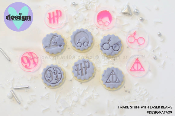 Mini HP Acrylic Stamps Set