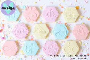 HP Raised Acrylic Fondant Stamp (sold individually)