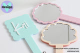 Custom Name Handheld Acrylic Mirror (Other shapes available)
