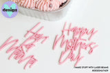 Mum Cupcake Words Toppers (Different fonts)