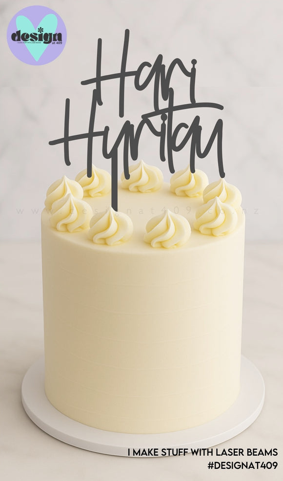 Hari Huritau Cake Topper (other colour choices available)