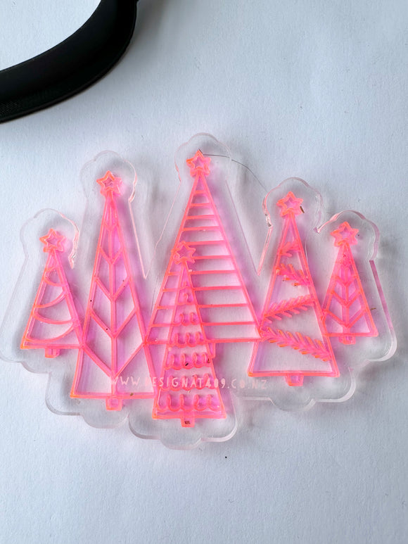 Christmas Trees Stamp and Cutter