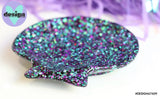 Larger Mermaid Glitter Shell Trinket Dish