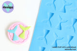 Mini Mermaid Tails Mould