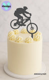 Mountain Biker Cake Topper - 2 Sizes Available
