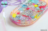 Sparkle Pink Base Oval Trinket Tray