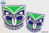 NZ Warriors Theme Layered Cake Charm (Two sizes, sold individually)