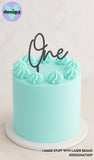 Custom Number Smaller Cake Topper (other colour choices available)