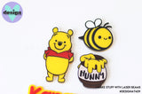 Bear/Honey Theme Layered Cake Charms