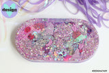 Sparkle Purple Base Oval Trinket Tray