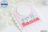 Sleeps Til Santa Sign