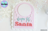 Sleeps Til Santa Sign