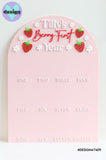 Custom Name Berry First Year Photo Board (2 Sizes)