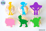 Toy Themed Cut Out Cupcake Topper (Sold Individually)