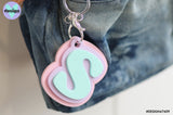 Triple Layer Custom Letter Bag Tag (more colour & font choices)