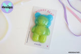 Blue/Lime Worry Bear
