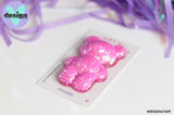 Pink Glitter Worry Bear