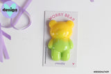 Yellow/Lime Worry Bear
