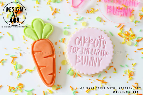 Carrots For The Easter Bunny Stamp & Cutter Set