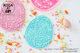 Floral Easter Egg 2 Stamp & Cutter