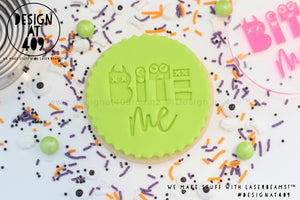 Bite Me Acrylic Embosser Stamp