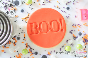 Boo 1 Acrylic Embosser Stamp