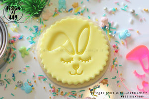 Bunny Ears / Lashes / Nose Acrylic Embosser Stamp