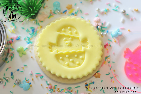 Chick In Easter Egg Acrylic Embosser Stamp