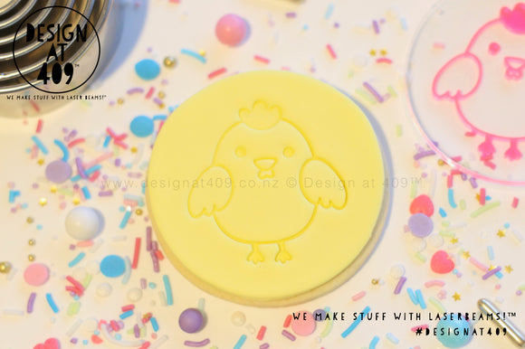 Cute Chick Acrylic Embosser Stamp