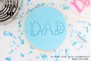 Dad Tools Acrylic Embosser Stamp