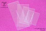 Clear Acrylic Scrapers Set of 4 or Individual