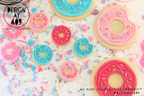 Mini Donuts Set Acrylic Embosser Stamp